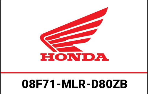 Honda 19 Front Wheel Stripe Kit Grey / Red | 08F71-MLR-D80ZB