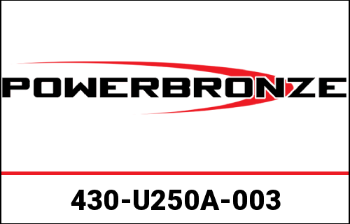 Powerbronze / パワーブロンズ Light Screen for HONDA CB500F 16-18 (230 MM)/SOLID BLACK | 430-U250A-003