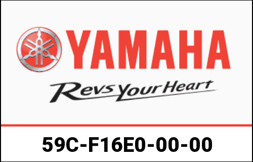 Yamaha OEM / ヤマハ純正 ナンバープレートホルダー l 59C-F16E0-00-00