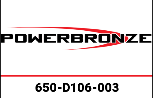 Powerbronze マッドガードエクステンション DUCATI MULTISTRADA V4 21/ブラック | 650-D106-003