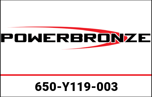 Powerbronze / パワーブロンズ マッドガードエクステンダー YAMAHA MT-125 20 ブラック | 650-Y119-003