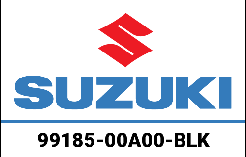 SUZUKI Tank cap sticker black | 99185-00A00-BLK