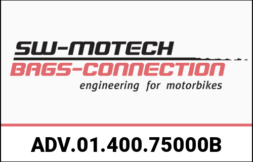 SWモテック / SW-Motech アドベンチャーセット ラゲッジ ブラック Honda CB500X (13-) NX500 (23-). | ADV.01.400.75000/B