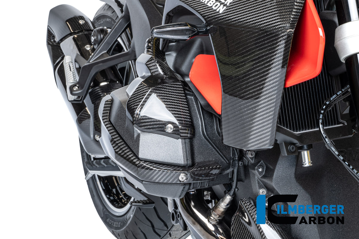 Ilmberger Carbon / イルムバーガー 右側燃料インジェクターカバー(カーボン調・光沢仕上げ) BMW R 1300 R | CG.EDR.004.R130R