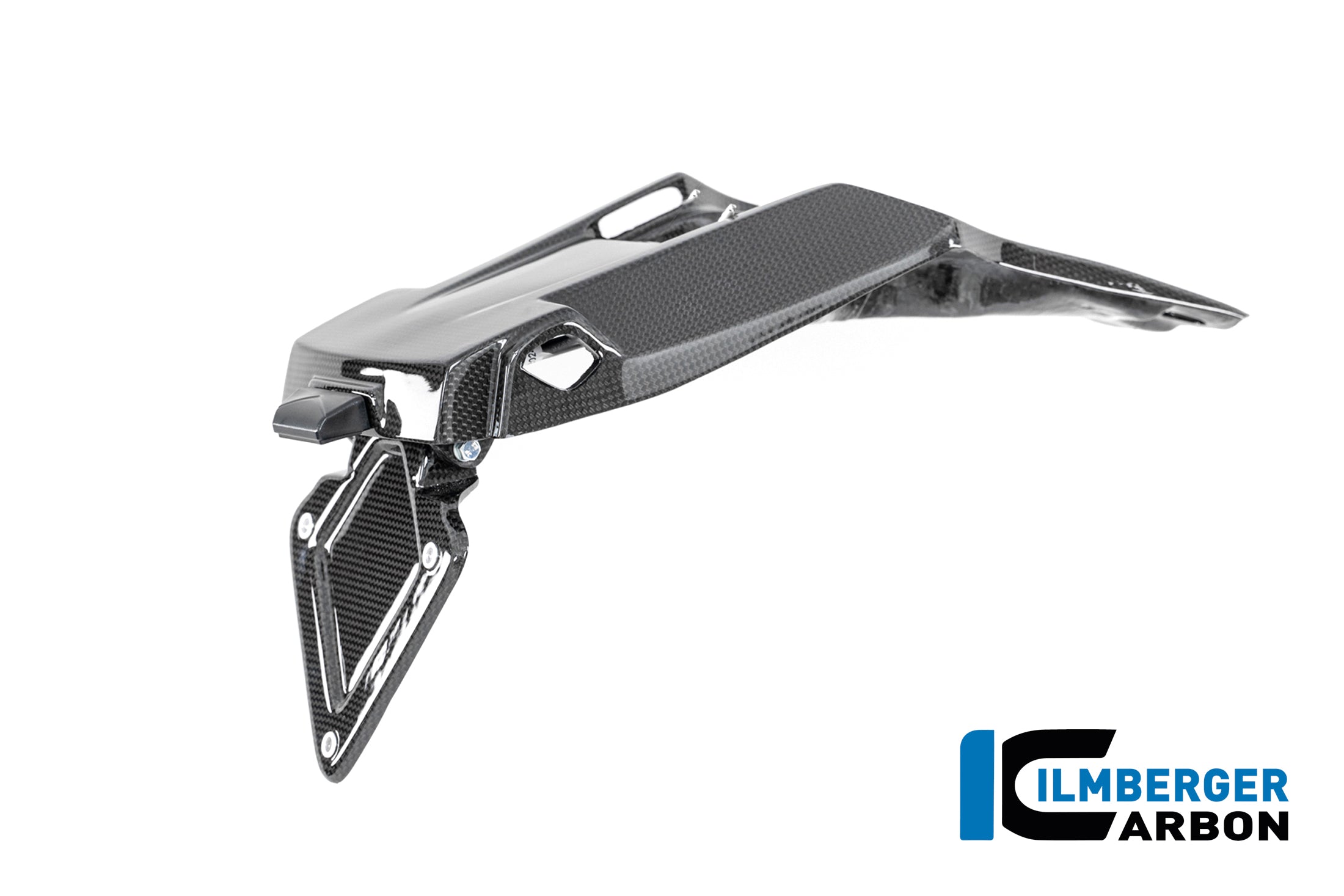 Ilmberger Carbon / イルムバーガー 2025年式 Multistrada V4 用 マット仕上げのナンバープレートホルダー | CG.NHO.001.MTS25