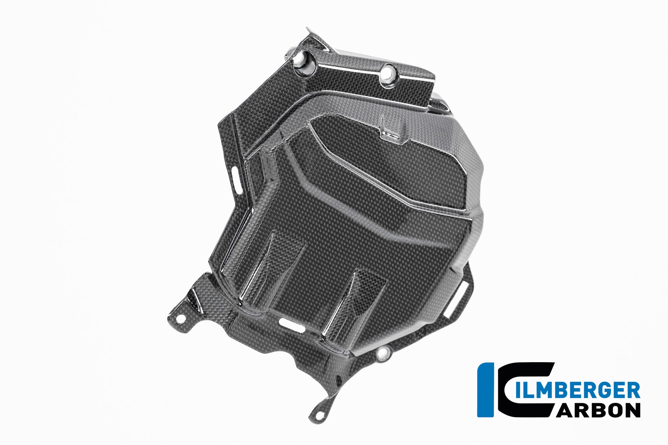 Ilmberger Carbon / イルムバーガー シリンダーヘッドカバー(左側)、カーボングロス仕上げ、Ducati Multistrada V4 2025年モデル | CG.ZAL.014.MTS25