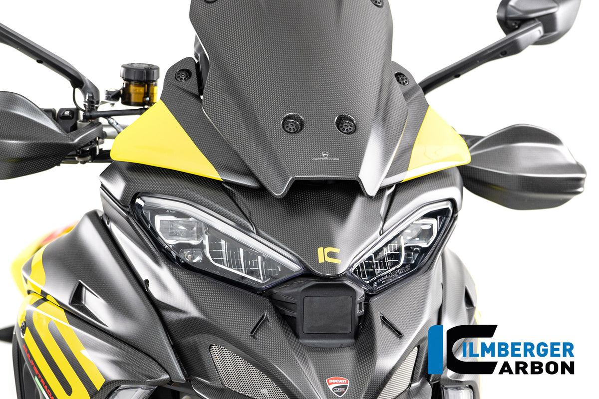Ilmberger Carbon / イルムバーガー アッパーフェアリング(カーボンマット仕上げ) Ducati Multistrada V4 | CM.VEO.042.MTS25