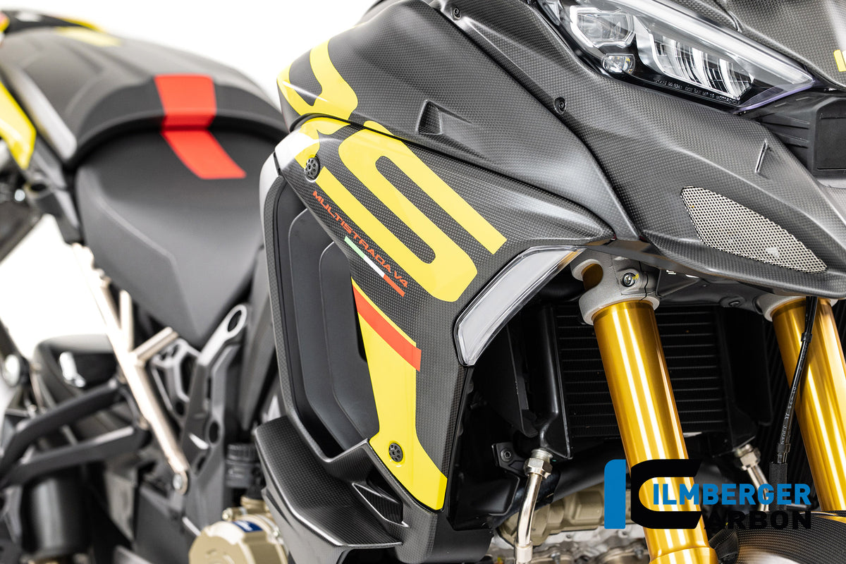 Ilmberger Carbon / イルムバーガー 右側フェアリング(カーボン・マット仕上げ) Ducati Multistrada V4 2025年モデル | CM.VER.038.MTS25