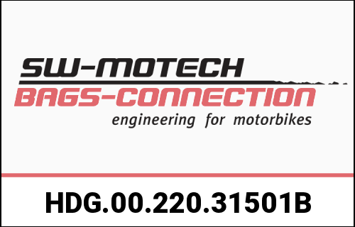 SWモテック / SW-Motech アドベンチャーハンドガードキット ブラック Suzuki V-Strom Vストローム 800/800DE GSX-S1000GX. | HDG.00.220.31501/B