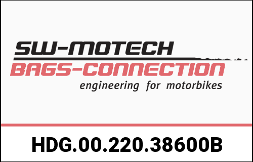 SW MOTECH / SWモテック Adventure ハンドガードキット ブラック Triumph Speed Triple S / RS (18-). | HDG.00.220.38600/B