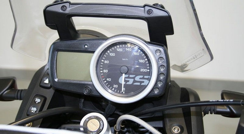 Hornig Speedometer trim Natural anodized | 0402-1