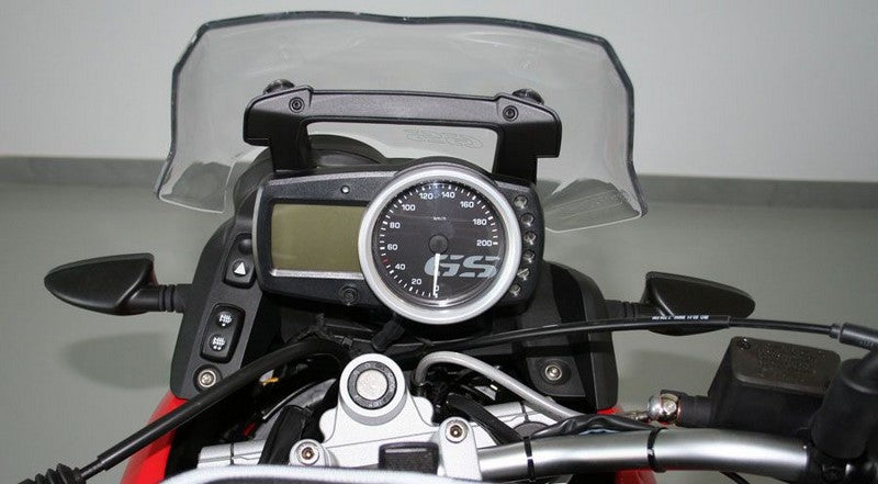 Hornig Speedometer trim Natural anodized | 0402-1
