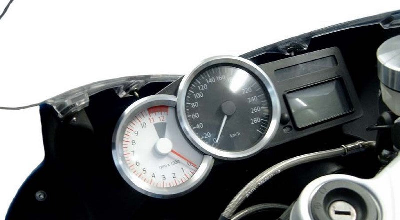 Hornig Speedometer trim Anodized | 0406-1