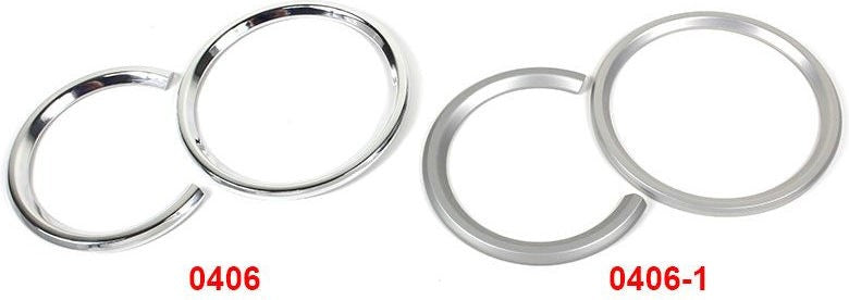 Hornig Speedometer trim Anodized | 0406-1
