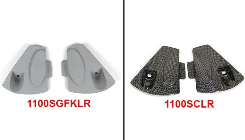 Hornig Carbon Fiber Mirror Covers (2 pieces) | 1100SCLR