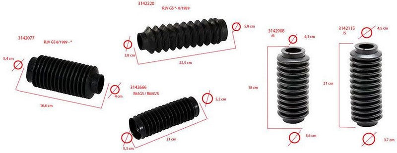 Hornig Telescopic gaiter with 15 folds | 3142077