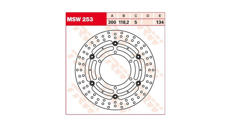 Hornig / ホーニグ ピン Front brake disc F700GS & F800GS for BMW F650GS twin (08-) F700GS & F800GS & F800GS Adventure | MSW 253