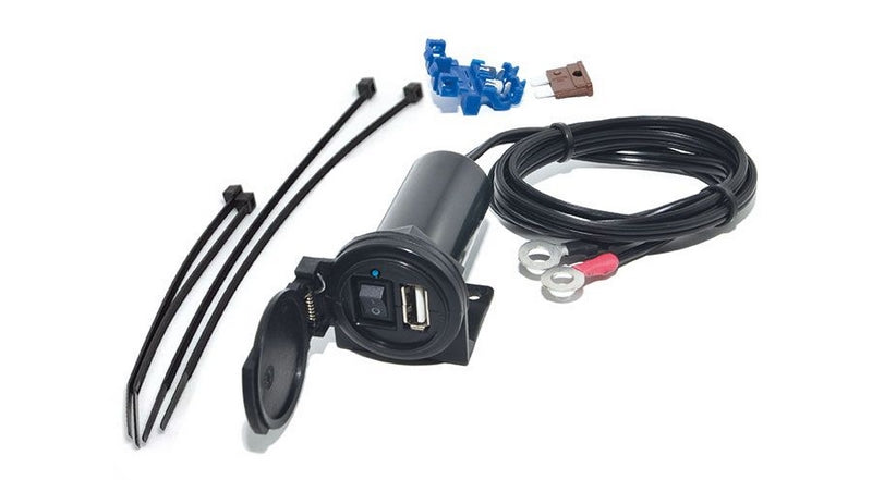 Hornig / ホーニグ ピン USB socket with On/Off switch for BMW C 600 Sport | USB7