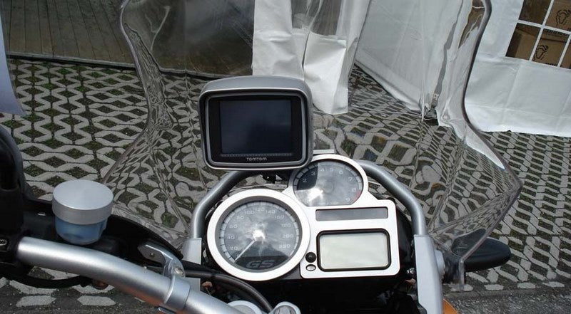 Hornig / ホーニグ ピン GPS Mount (TomTom/Zumo) for BMW R1200GS 2008-2012 | Zumo-Ad schraeg