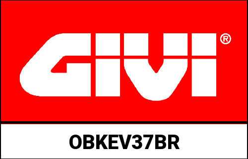 GIVI / ジビ アルミ サイドケース Trekker Outback(トレッカーアウトバック) EVO 37 ブラック 右 37 L. / スマートセキュリティロック | OBKEV37BR