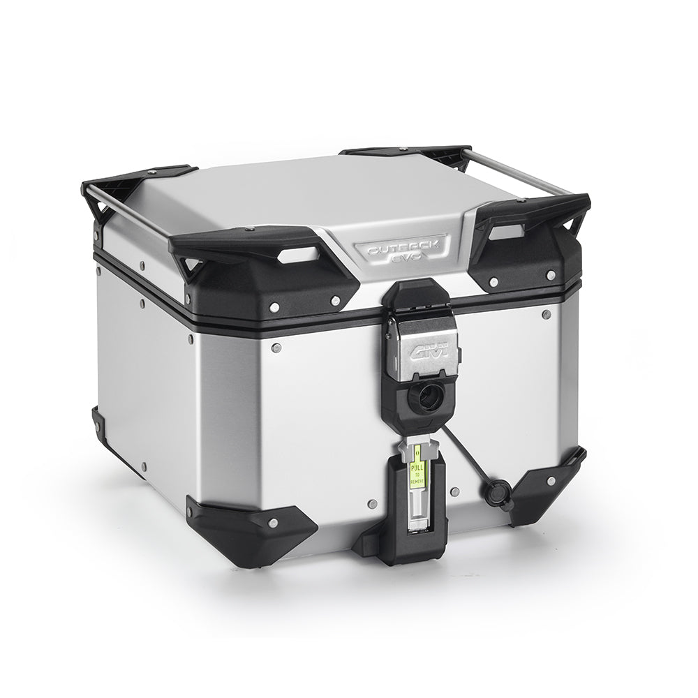 GIVI アルミ製トップケース TREKKER OUTBACK EVO SLR 42L アルマイト仕上げ OBKEV42AA