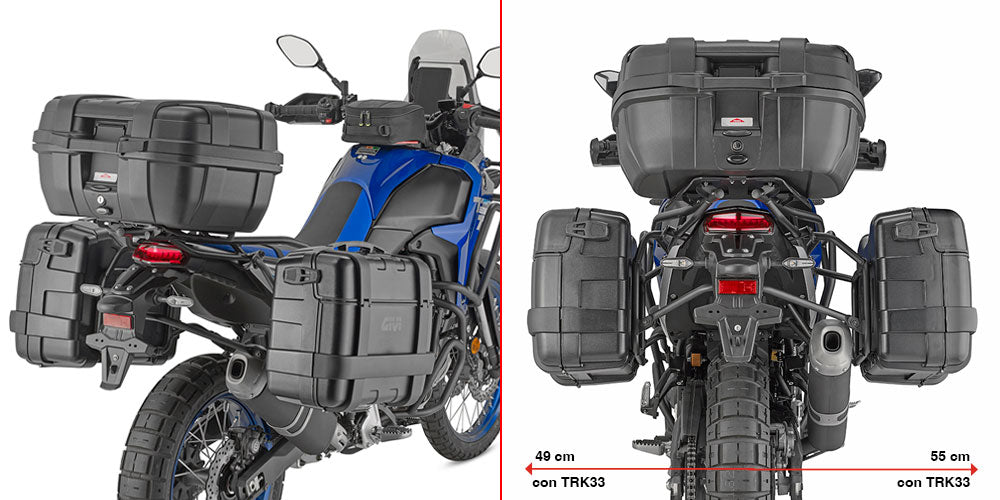 GIVI キャリア サイド用 ケース モノキー ヤマハ TENERE 700 (25) PLO2174MK