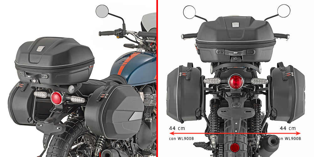 GIVI サイドケースホルダー ケース モノキー ロイヤルエンフィールド BEAR 650 (25) PLO9063MK