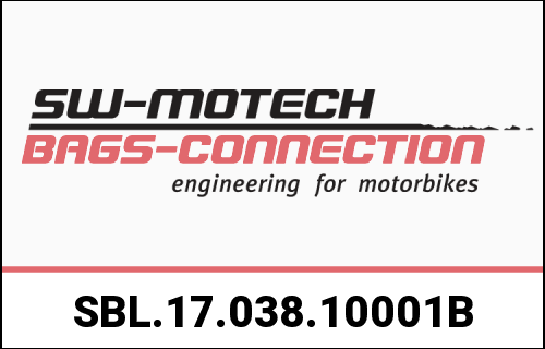 SW MOTECH / SWモテック クラッシュバー ブラック Moto Guzzi V100 Mandello/S Stelvio. | SBL.17.038.10001/B