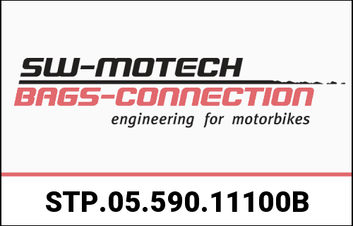 SW MOTECH / SWモテック フレームスライダーキット ブラック Suzuki GSX-8R (22-). | STP.05.590.11100/B
