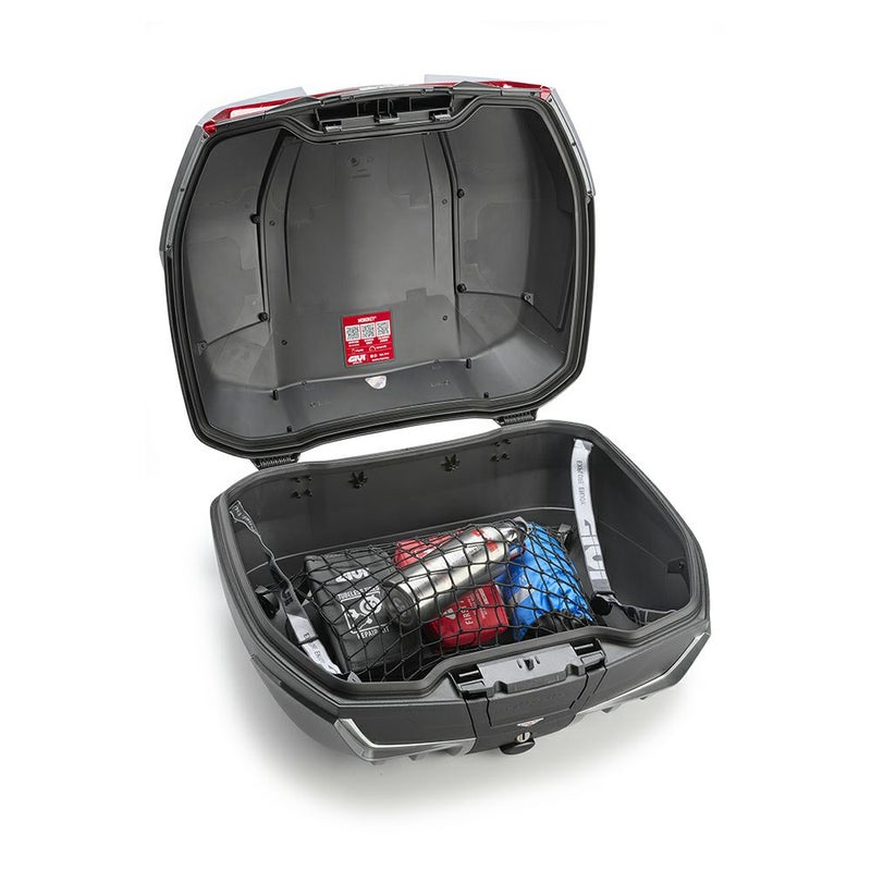 GIVI / ジビ V58 Maxia (マキシア) 5 Monokey トップケース Limit. Edition クリアリフレクター パールホワイトペイントカバー | V58WLTD