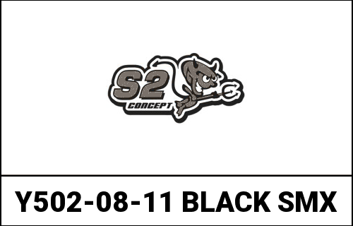 S2-Concept / S2コンセプト リア マッドガード Yamaha TMAX 500 ブラック | Y502