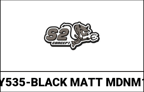 S2-Concept / S2コンセプト ミラー シャッター TMAX 530 塗装済み ブラック マット | Y535