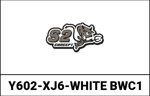 S2-Concept / S2コンセプト リア マッドガード XJ6 ホワイト | Y602-XJ6