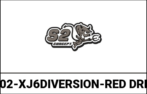 S2-Concept / S2コンセプト リア マッドガード XJ6 DIVERSION レッド | Y602-XJ6DIVERSION