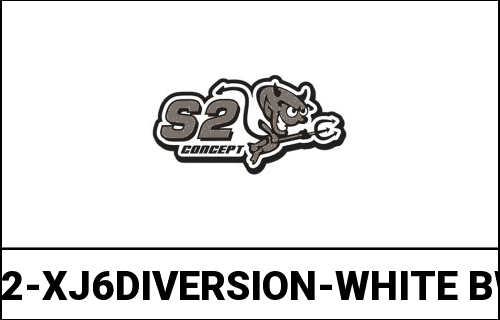 S2-Concept / S2コンセプト リア マッドガード XJ6 DIVERSION ホワイト | Y602-XJ6DIVERSION