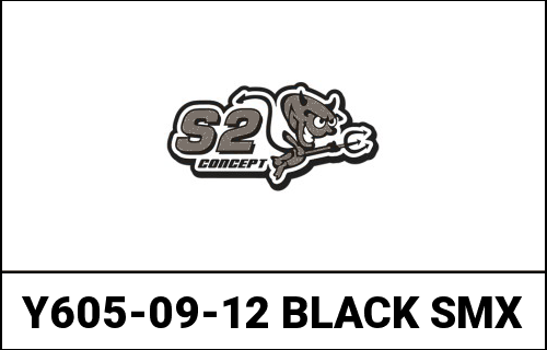 S2-Concept / S2コンセプト ノーズフェアリング XJ6 塗装済み ブラック | Y605