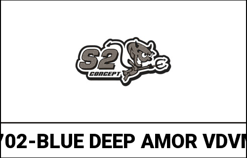 S2-Concept / S2コンセプト リア マッドガード MT07 ブルー deep armor | Y702