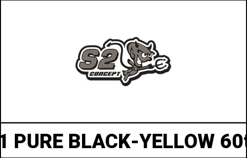 S2-Concept / S2コンセプト フェアリング Yamaha XSR 700 pure ブラック-イエロー | Y734A