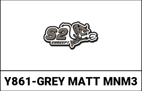 S2-Concept / S2コンセプト ベリーパン MT09 Akrapovic グレー マット | Y861