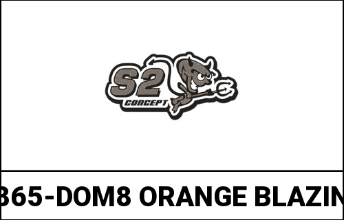 S2-Concept / S2コンセプト ノーズフェアリング MT09 Bionic and 塗装済み blazing オレンジ | Y865