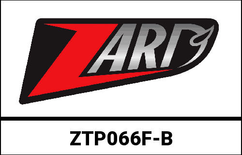 Zard / ザード ブラッシュドアル サイドパネル ブラック | ZTP066F-B