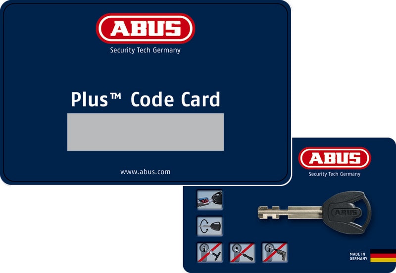 ABUS / アバス ロックチェーンコンビネーション 1010/110 ブラック | 18898