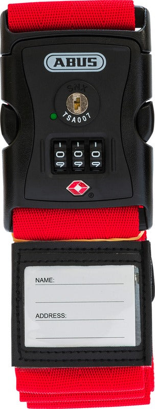 ABUS / アバス Luggage Strap 620Tsa / 192 Red | 87660