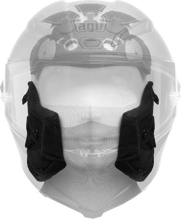 AGV / エージーブイ チークパッド PISTA GP RR グレー/イエロー | 20KIT60301-002