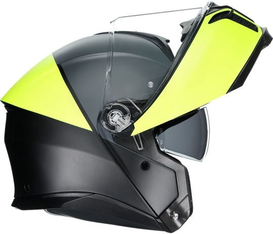 AGV / エージーブ TOURMODULAR E2206 MULTI MPLK BALANCE MATT BLACK/YEL FL/GREY | 211251E2OY-001
