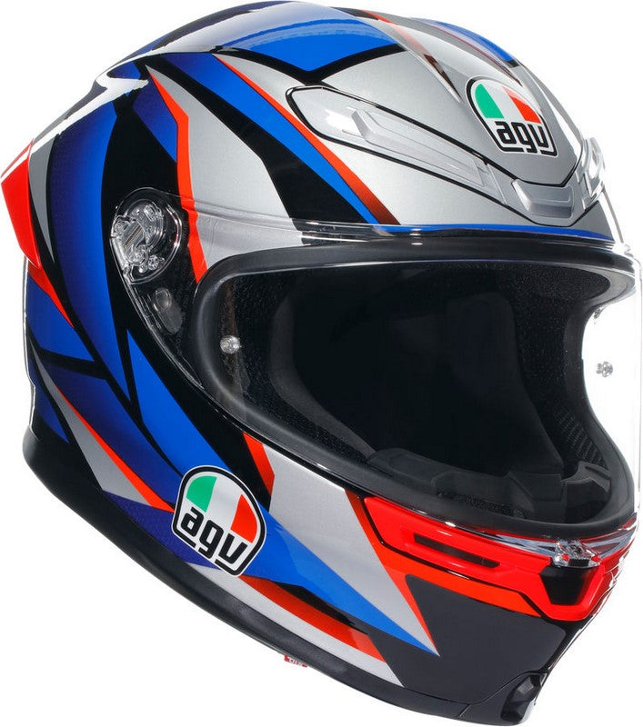 AGV / エージーブ K6 S E2206 MPLK SLASHCUT BLACK/BLUE/RED | 2118395001015011