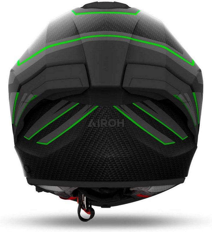 AIROH ヘルメット マトリックス センティネル、グリーン | MXSE33