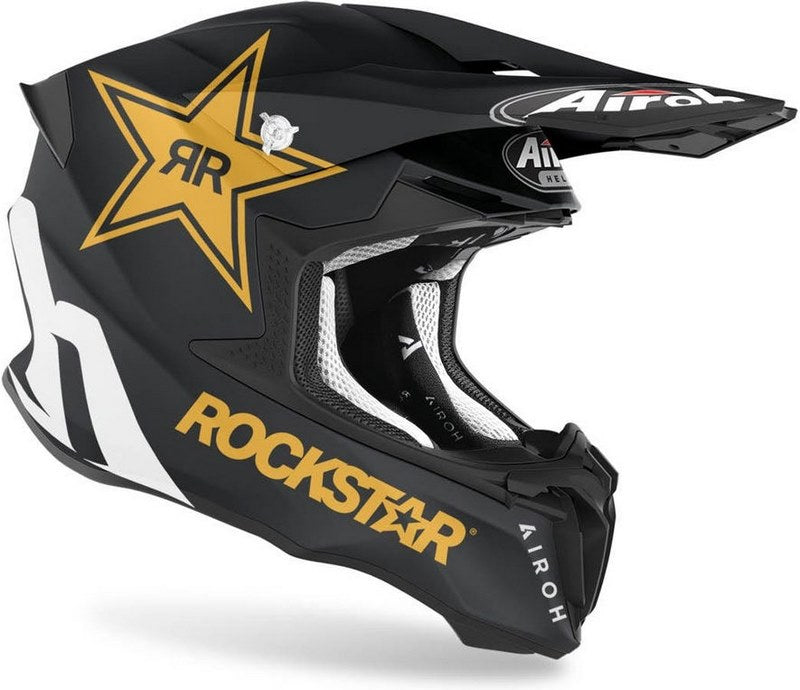 AIROH モトクロス ヘルメット ツイスト 2.0 ロックスター 22、マット | TW222RK35