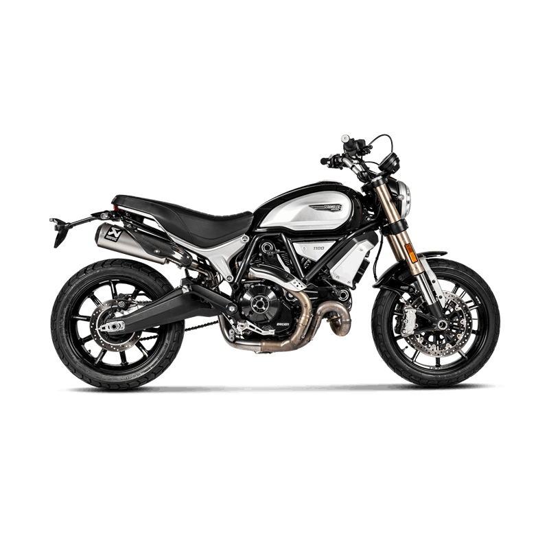 AKRAPOVIC / アクラポビッチ オプショナルリンクパイプ (ステンレススチール) Ducati Scrambler 1100 (2018-2020) | L-D11SO3