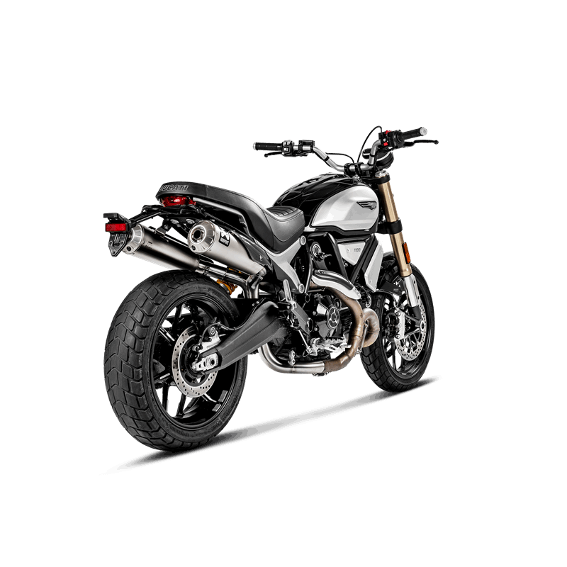 AKRAPOVIC / アクラポビッチ オプショナルリンクパイプ (ステンレススチール) Ducati Scrambler 1100 (2018-2020) | L-D11SO3
